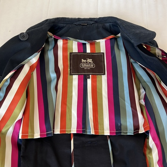 Coach NWT trench coat size 2 - Picture 8 of 8